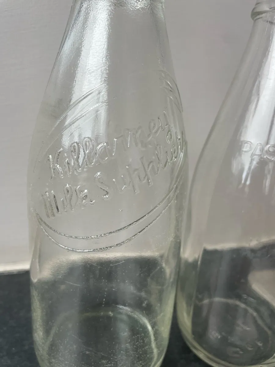 Vintage Milk Bottles - Image 1