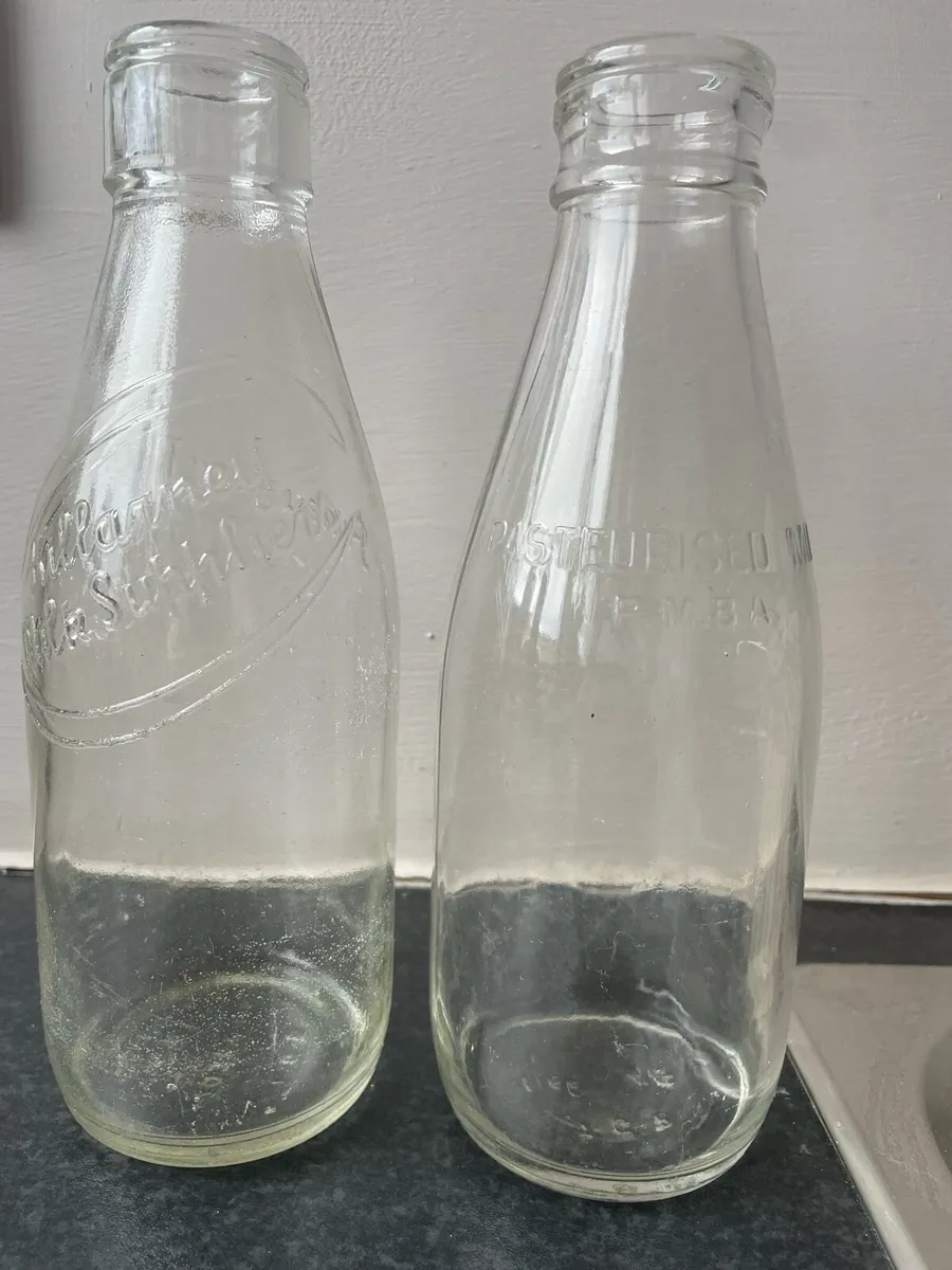 Vintage Milk Bottles - Image 2