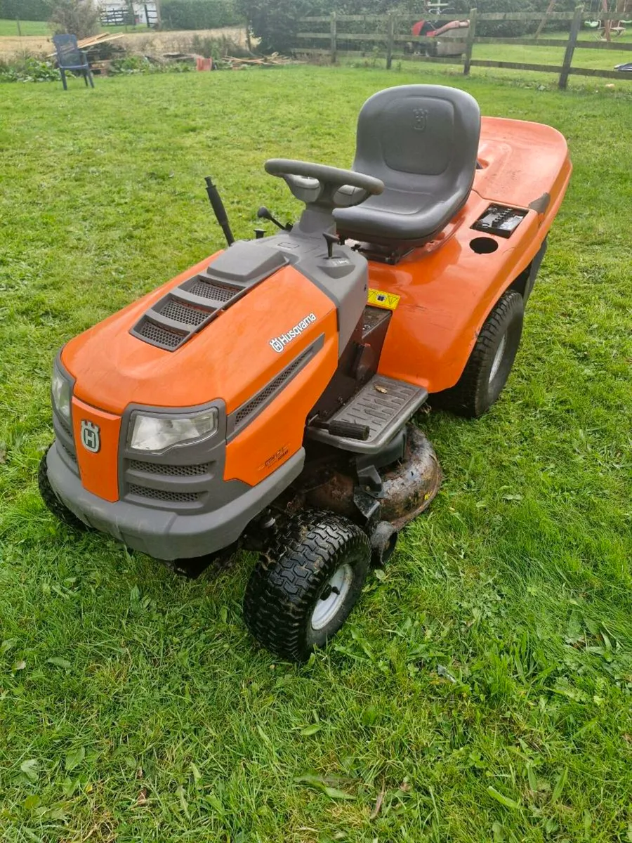 Husqvarna ride on mower Delivery available - Image 1