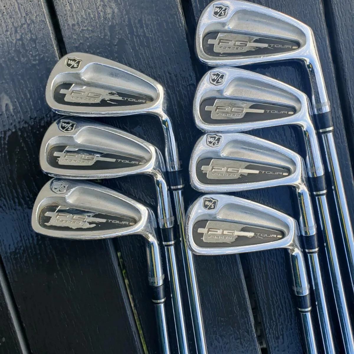 Wilson staff fg tour forged irons - Image 1