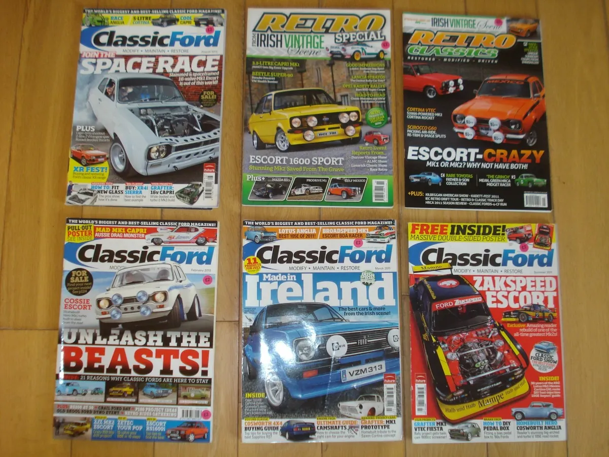 CLASSIC/RETRO FORD CARS MAGAZINES. - Image 1
