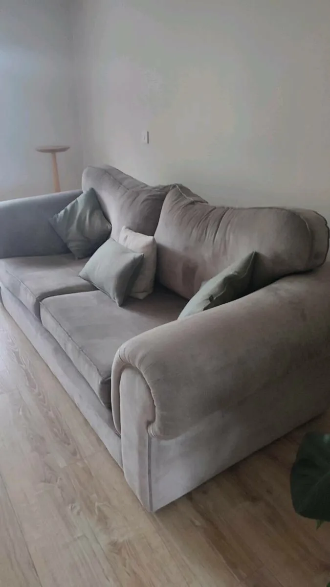 Grey Three seater couch - Image 1