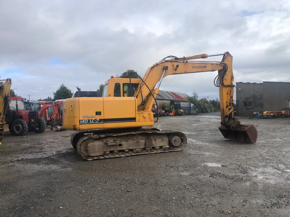 2007 hyundai Rolex 140 LC-7 14 tonne digger - Image 4