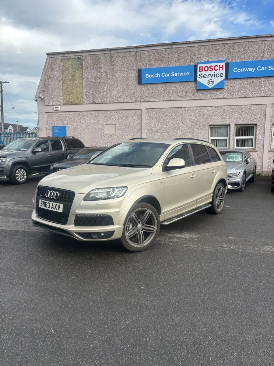 2013 Audi Q7 3.0 TDI Sline 2 Seater Commercial - Image 1