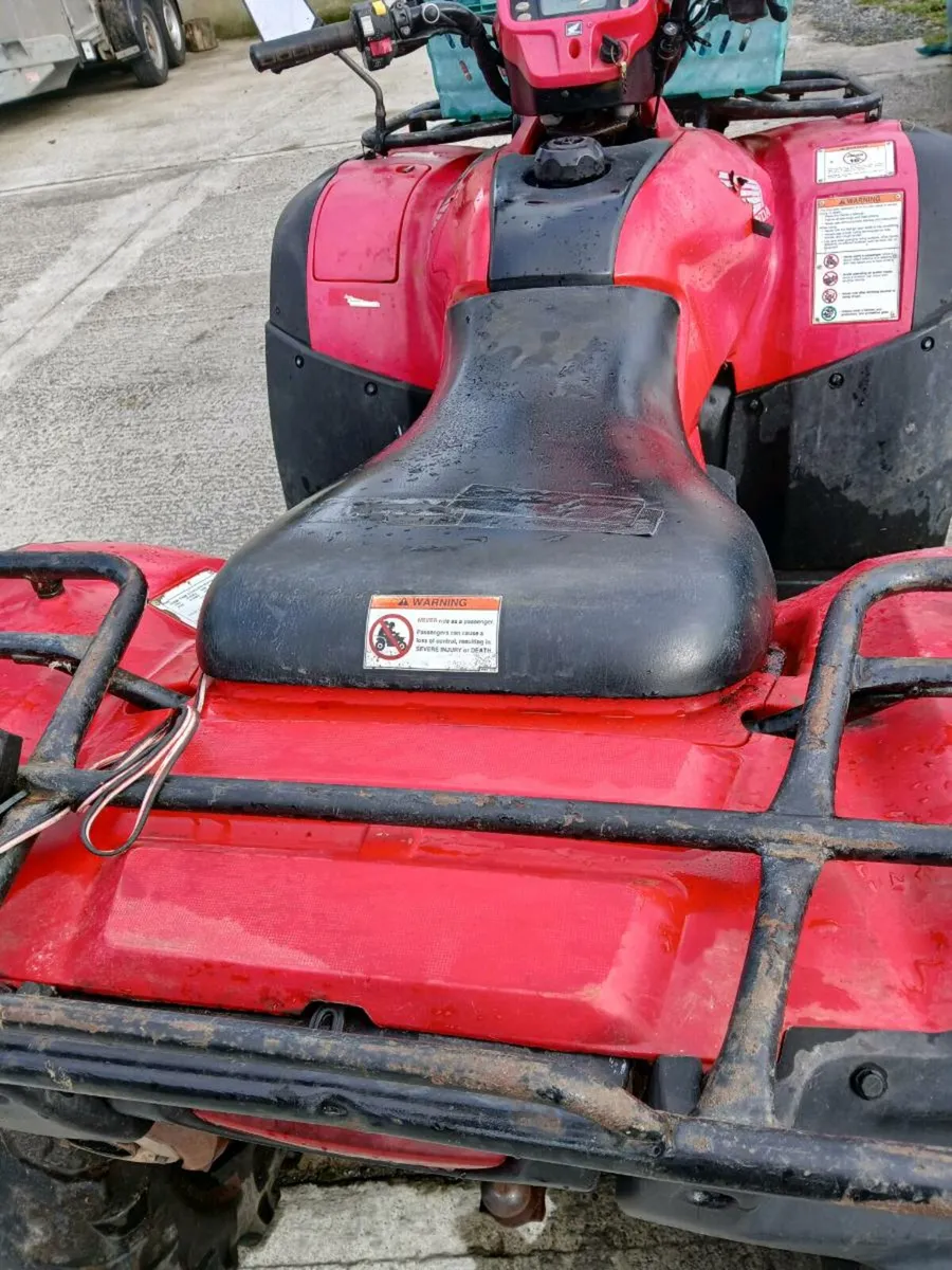 2011 honda 500 - Image 3