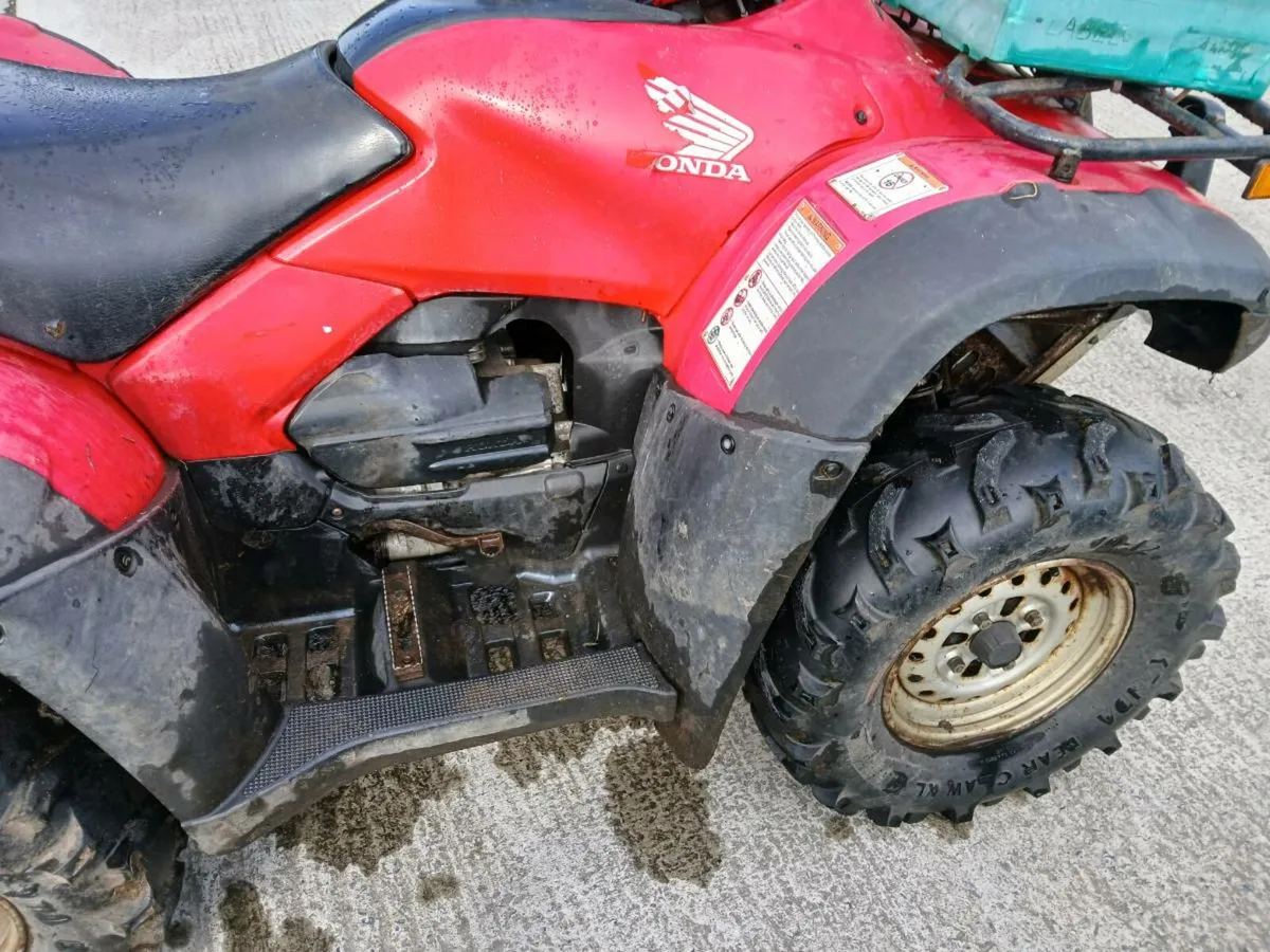2011 honda 500 - Image 4