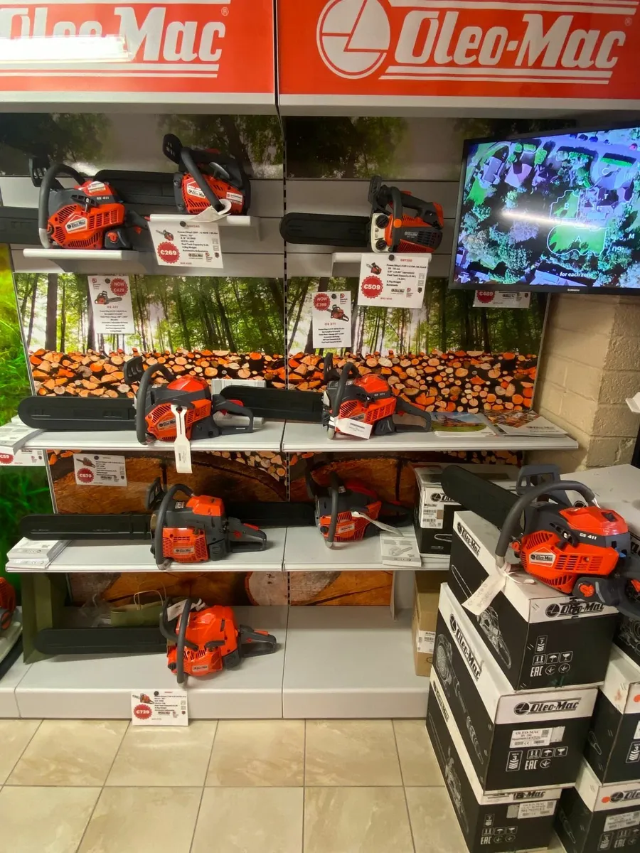 Selection of Oleo-Mac Chainsaws - Image 1