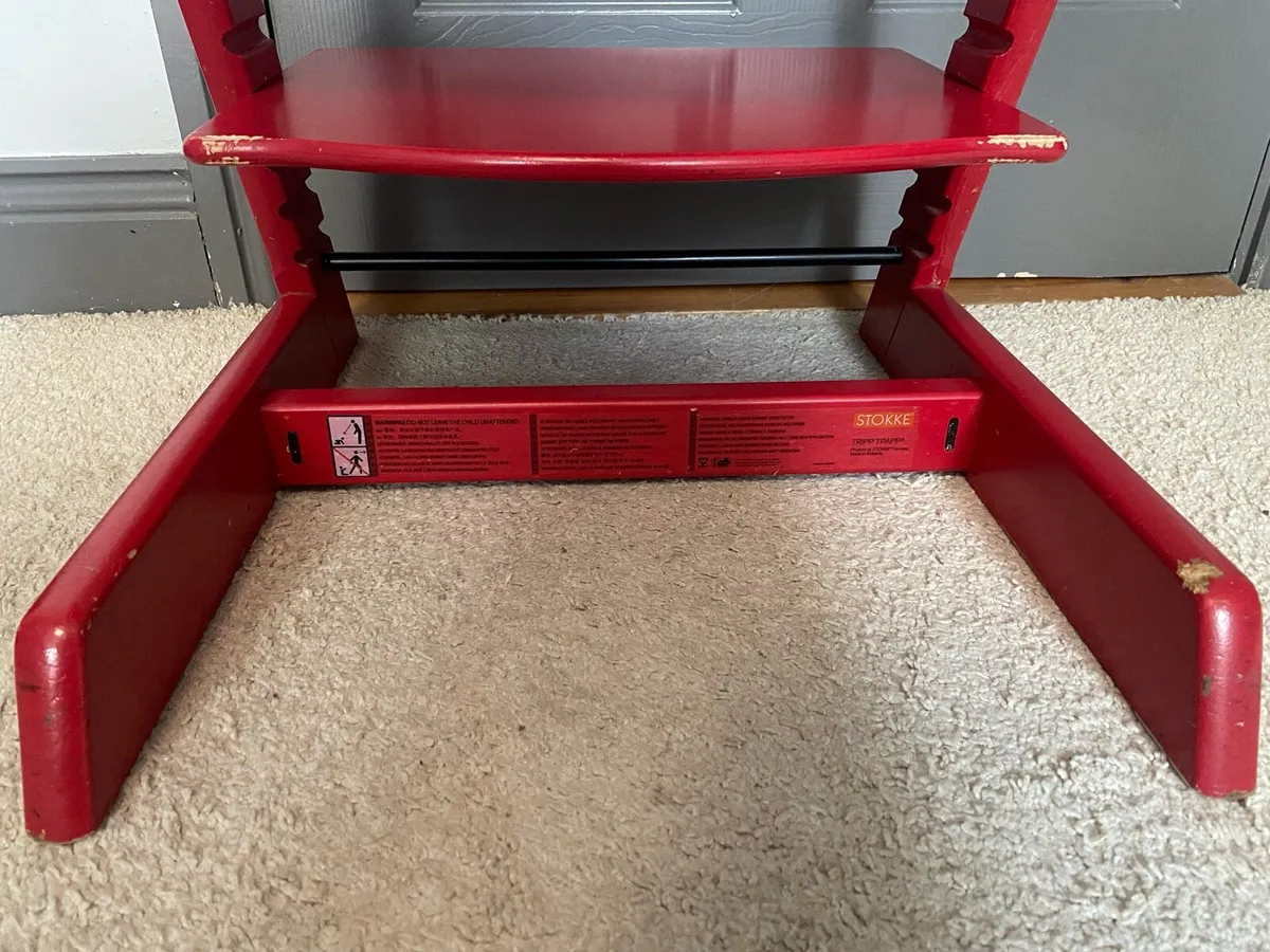 Stokke Tripp Trapp in red - Image 4