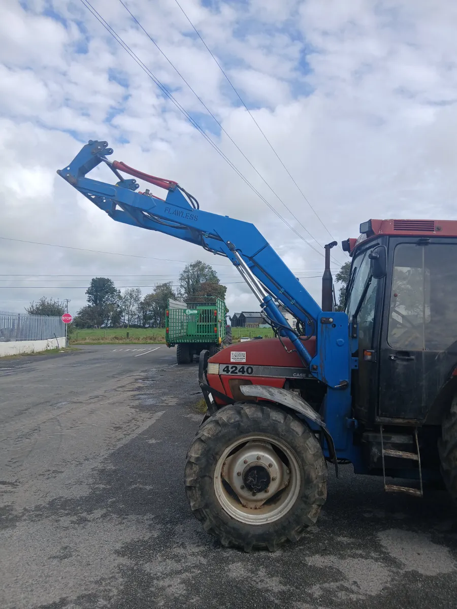 1995 case 4240 c/w loader for sale. - Image 3