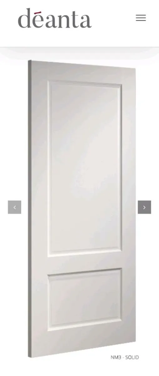 DEANTA NM3 DOOR PRIMED AND PAINTED - Image 2
