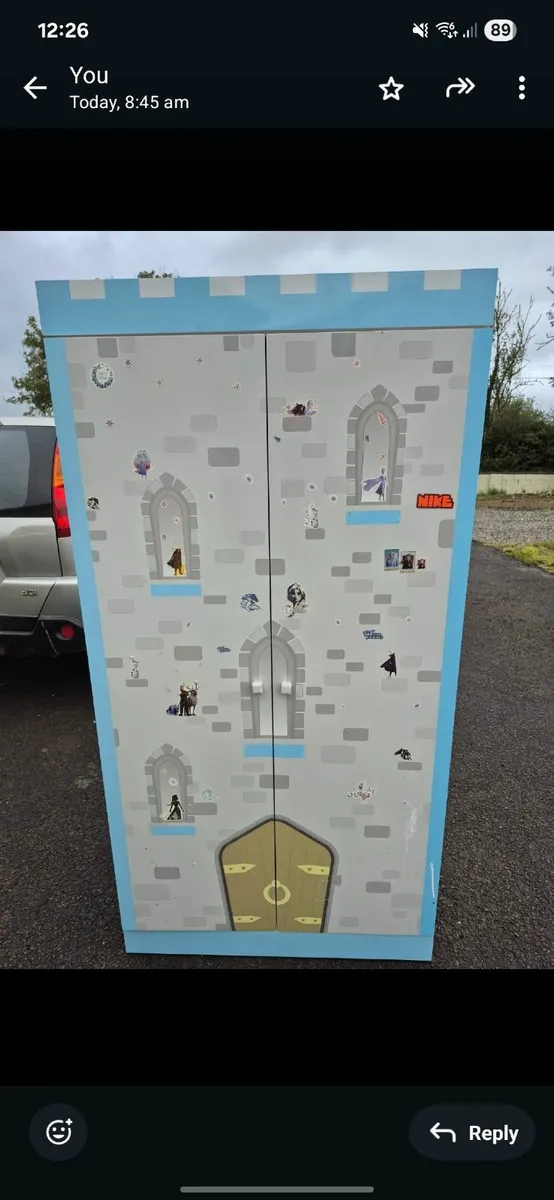 Kids novelty wardrobe ( frozen) - Image 1