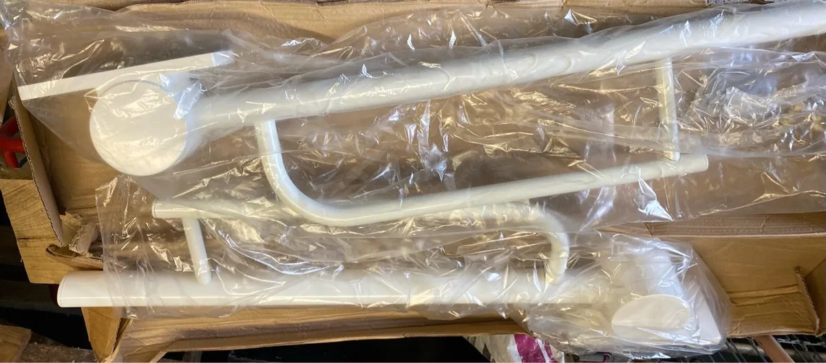 Mobility/Disability Folding Arm Wall Support Rail - Image 2