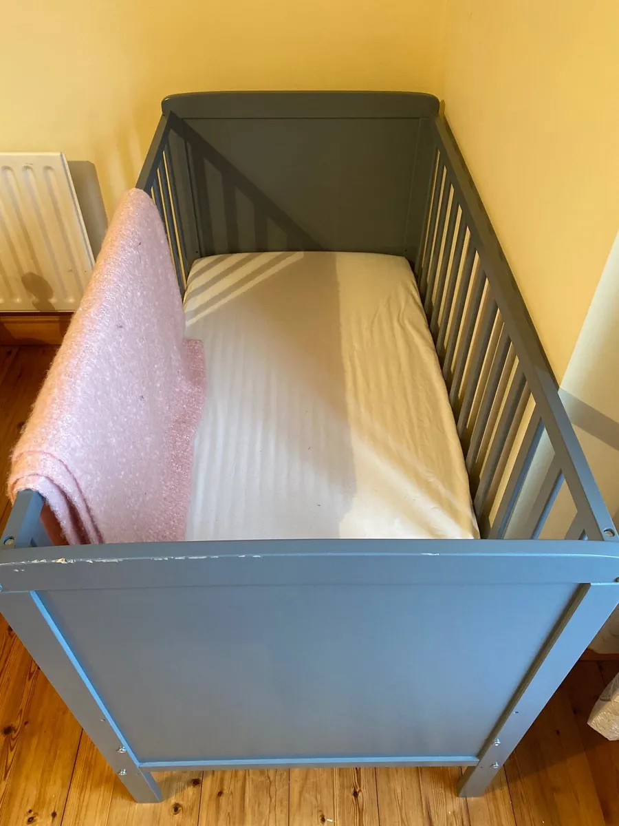 Baby elegance Elle Cot grey - Image 3