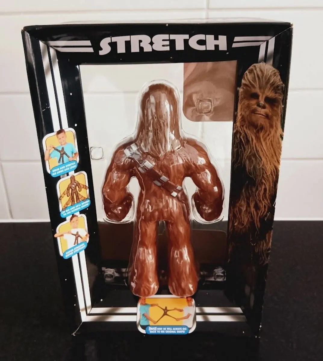 Star wars stretch chewbacca figure (NEW) - Image 2
