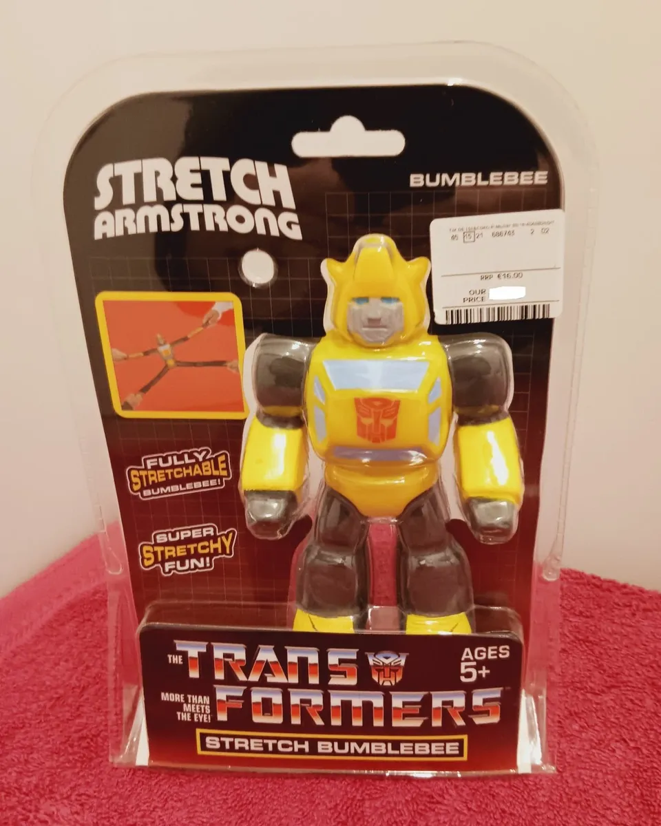 2  Stretch Transformers BumbleBee figures (NEW) - Image 1