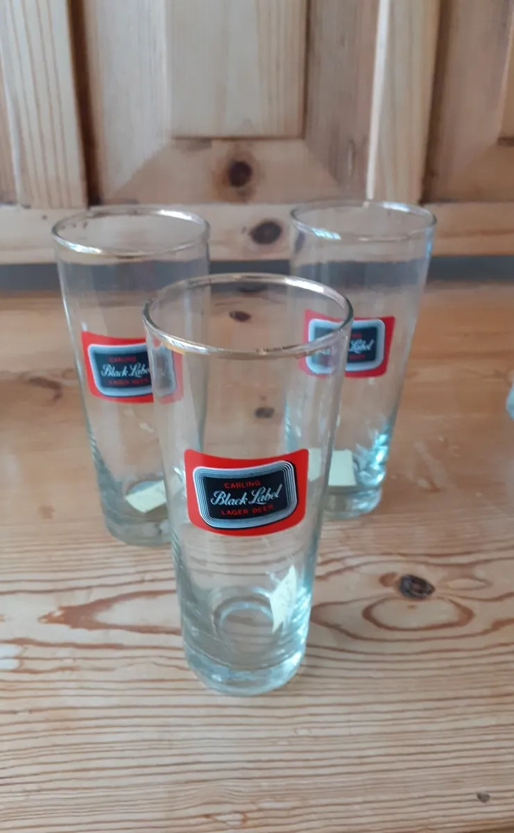 Collection vintage drinking glasses - Image 2