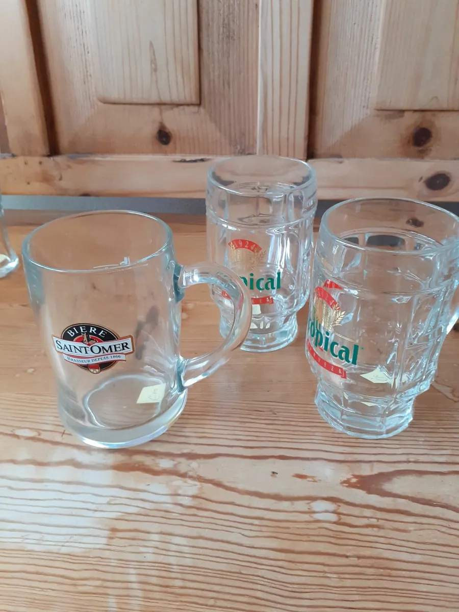 Collection vintage drinking glasses - Image 3