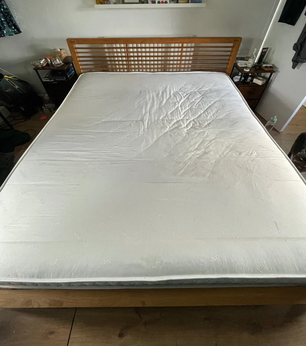 Super King Size bed frame + Premium Mattress - Image 2