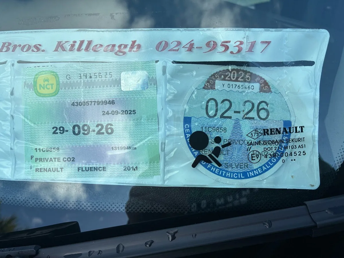 Low Miles Fluence Nct &Tax - Image 1