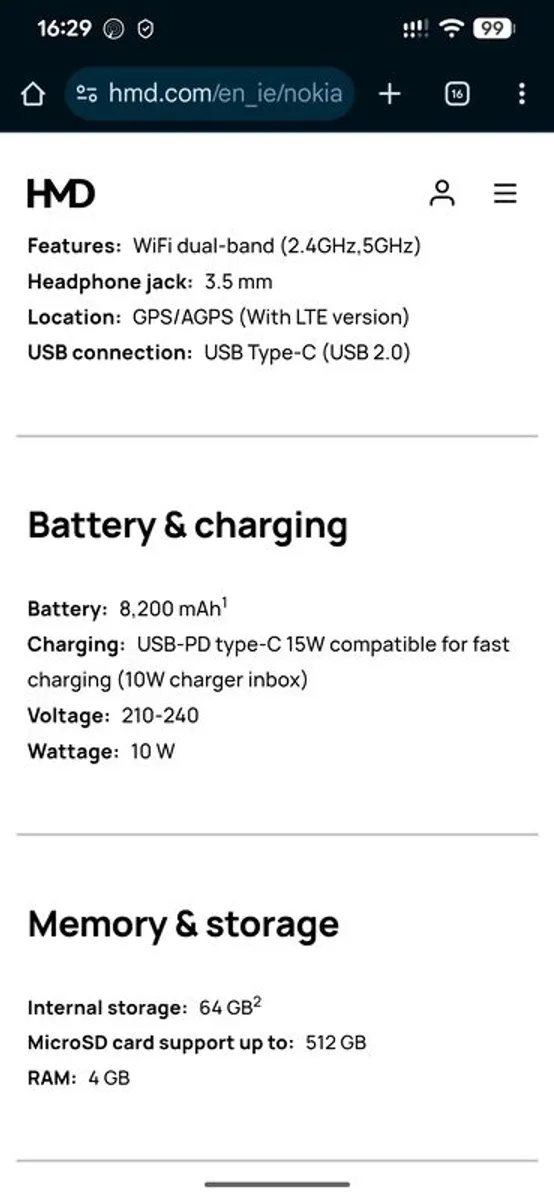 Nokia T20 tablet with sim and WiFi option - Image 4