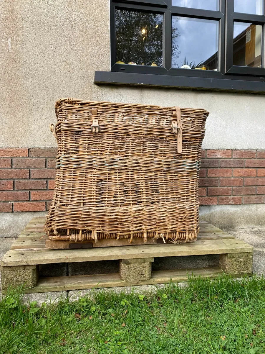Huge industrial mill wicker basket DELIVERY AVAIL - Image 1
