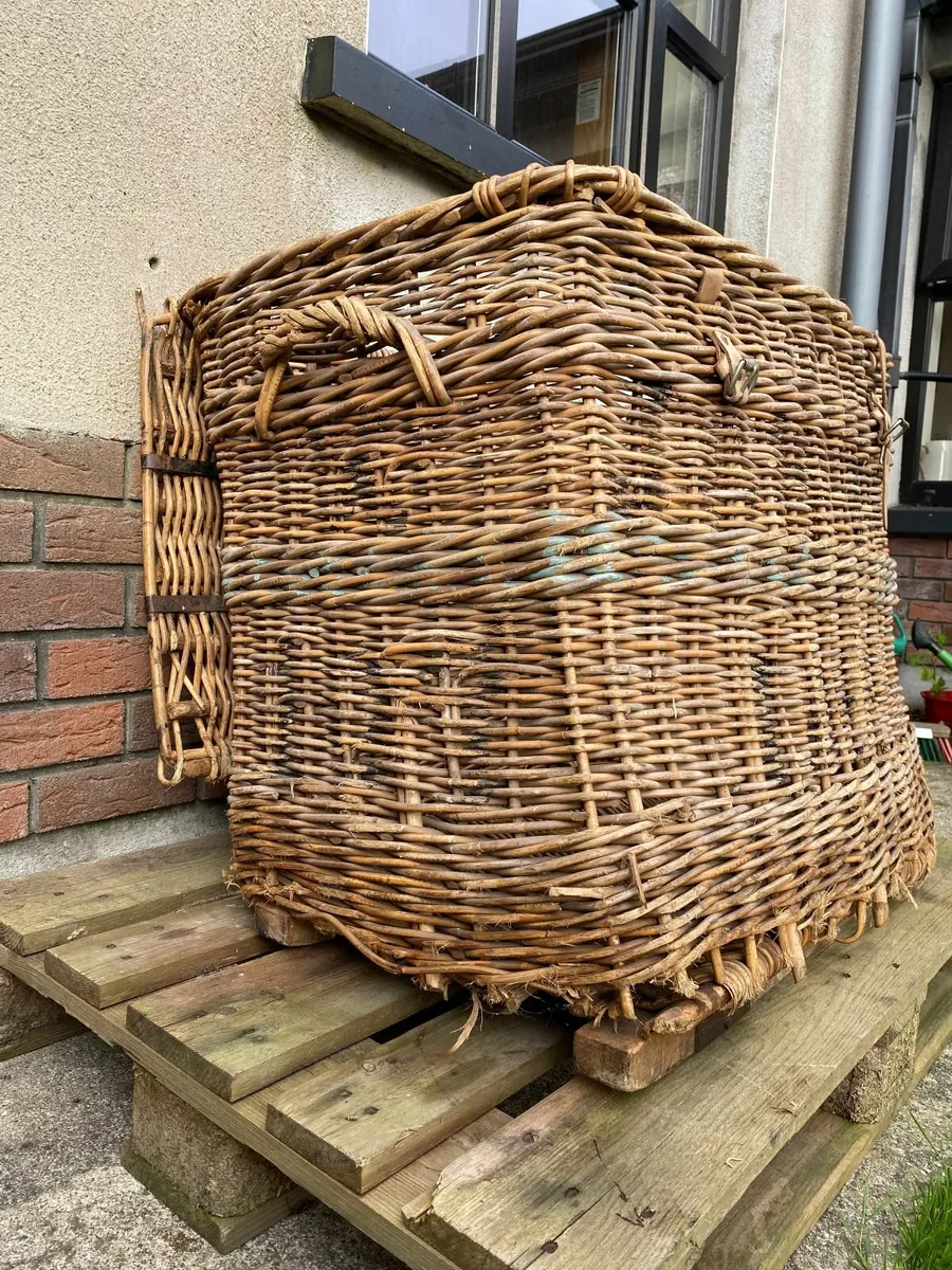 Huge industrial mill wicker basket DELIVERY AVAIL - Image 2