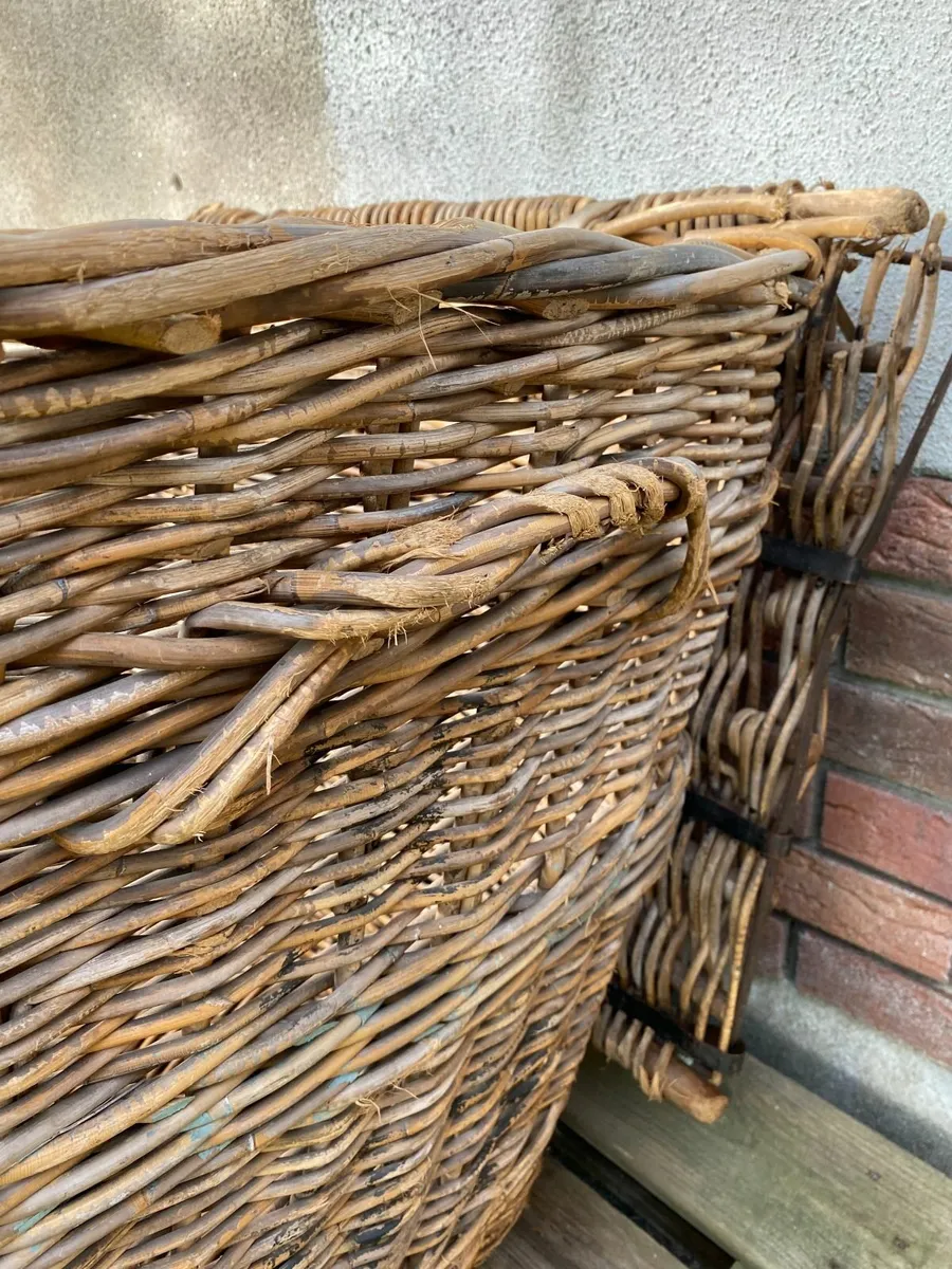 Huge industrial mill wicker basket DELIVERY AVAIL - Image 3