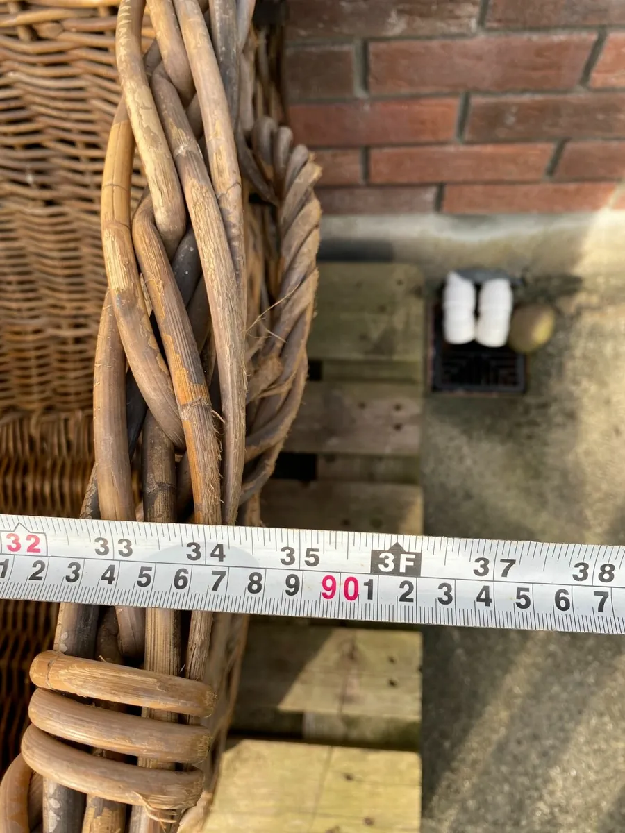 Huge industrial mill wicker basket DELIVERY AVAIL - Image 4