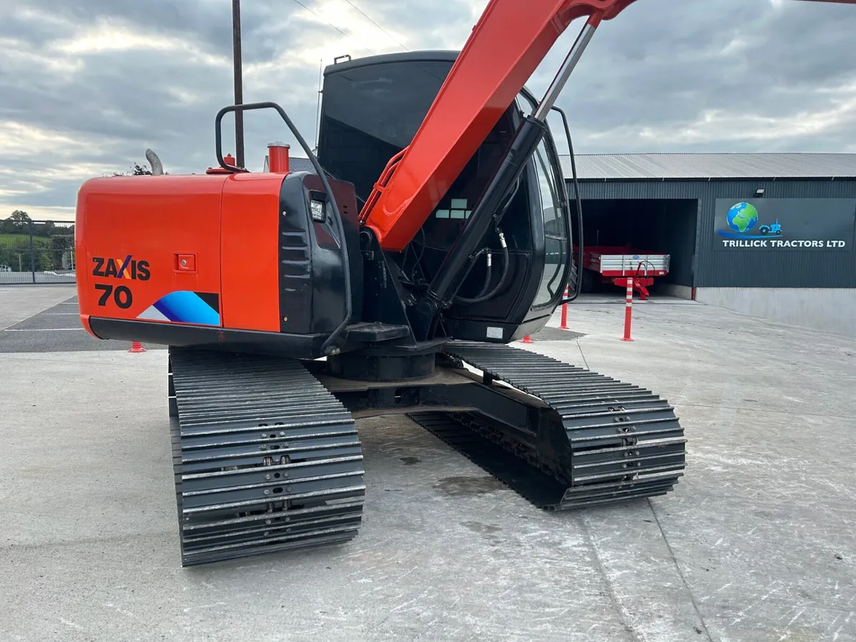 (2014) Hitachi Zaxis 70 With Wide Tracks - Image 2