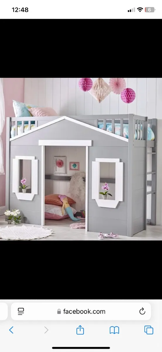 Children’s playhouse bed - Image 1