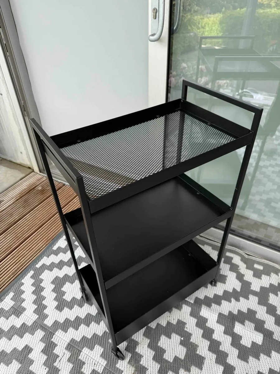 IKEA Black Trolley - Image 3