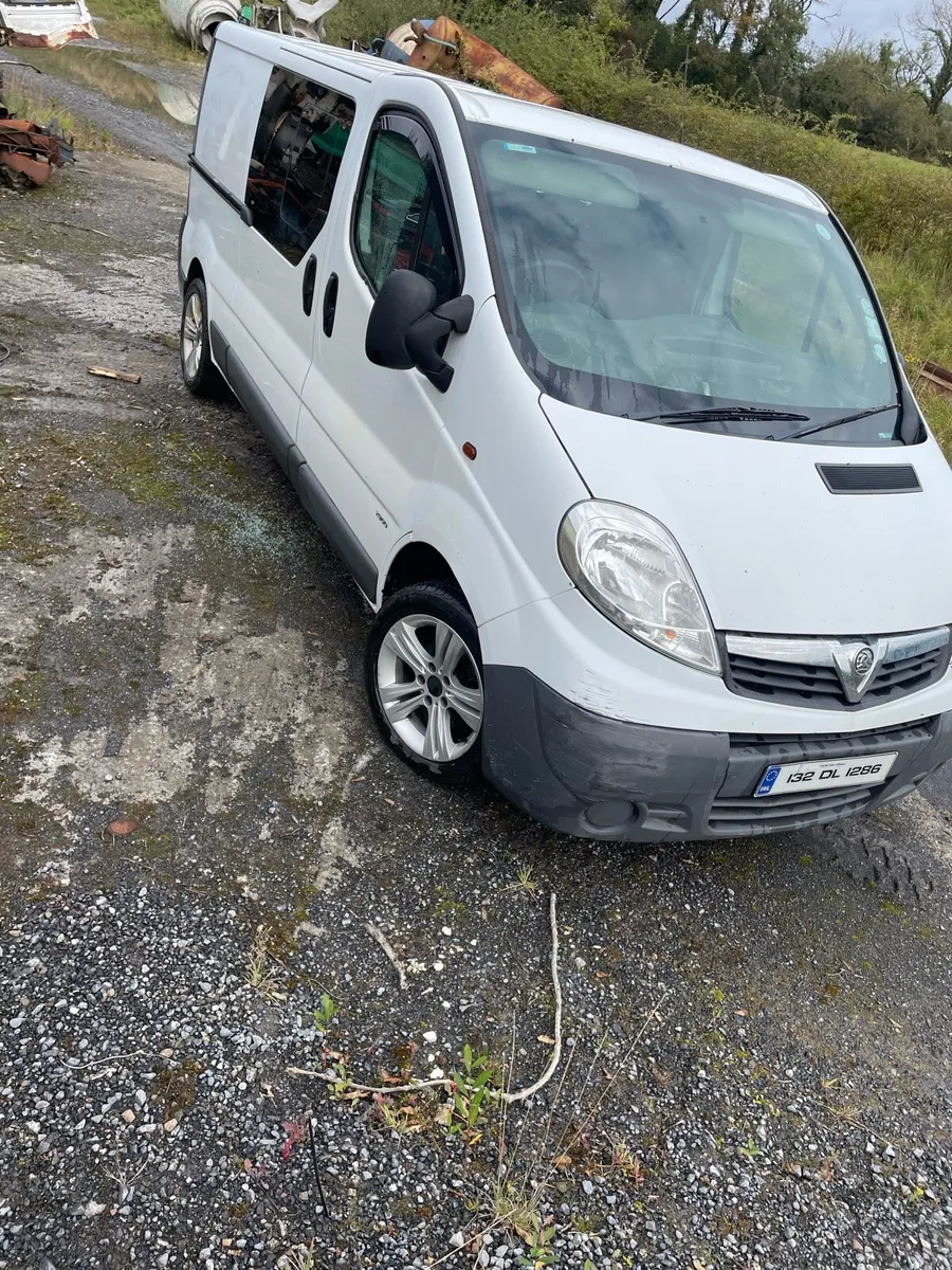 Vauxhall vivaro crew cab - Image 1
