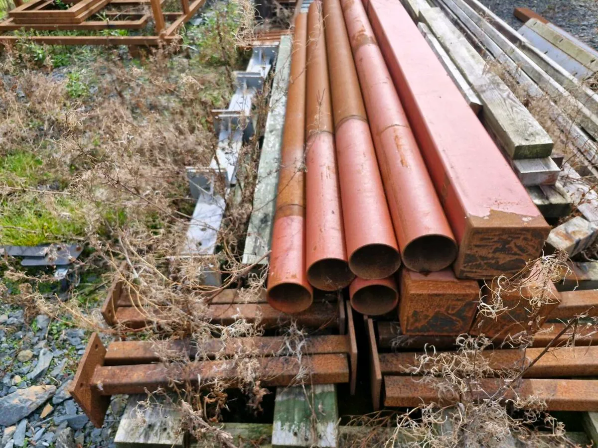 Steel Gate Posts - Image 1