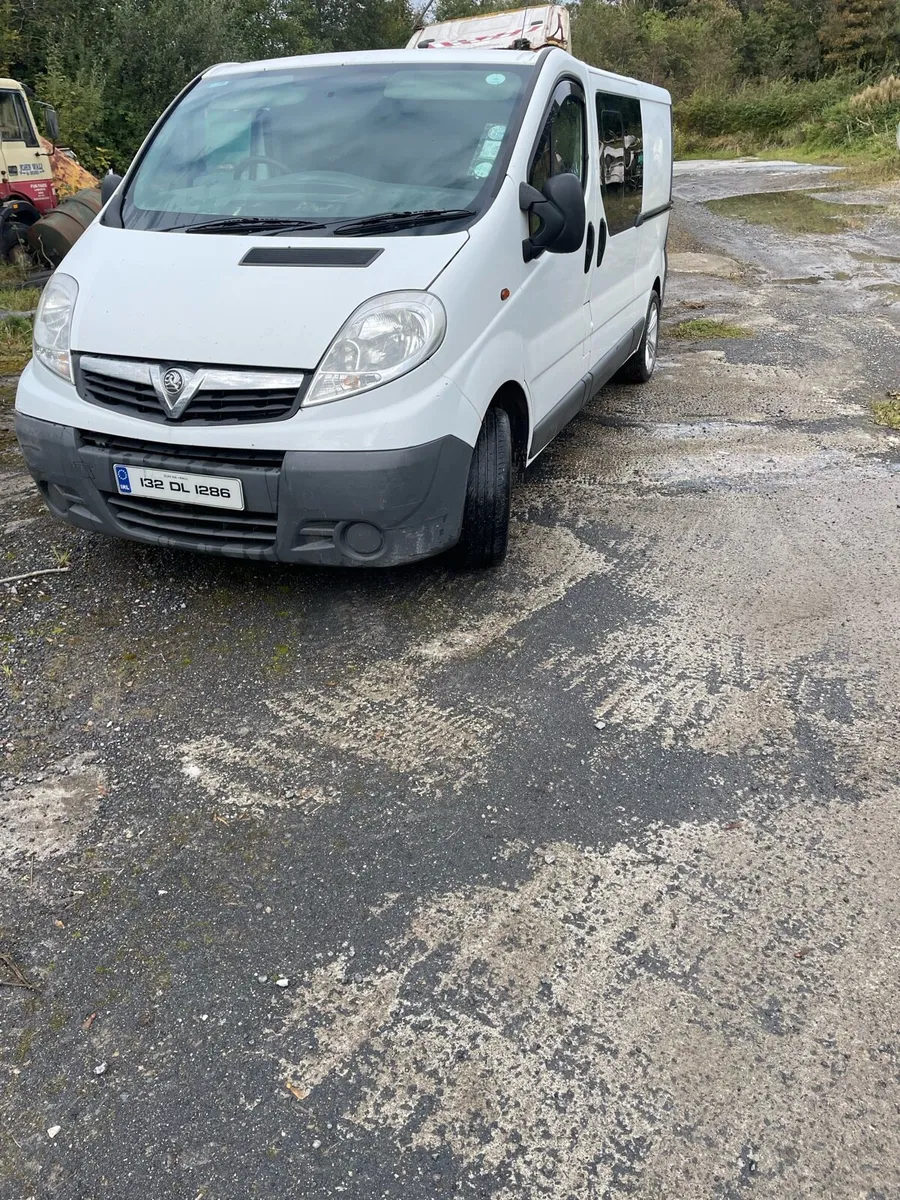 Vauxhall vivaro crew cab - Image 2