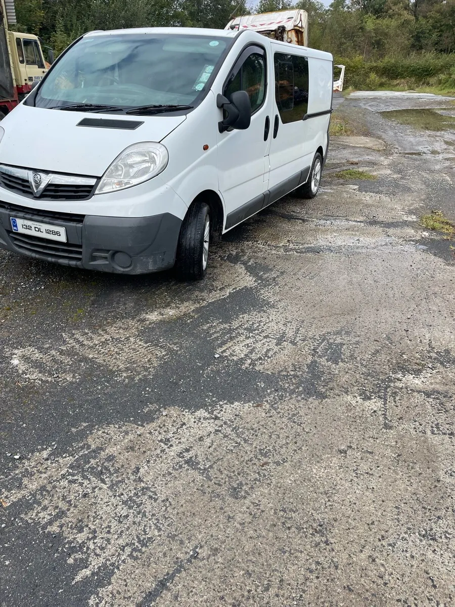 Vauxhall vivaro crew cab - Image 3