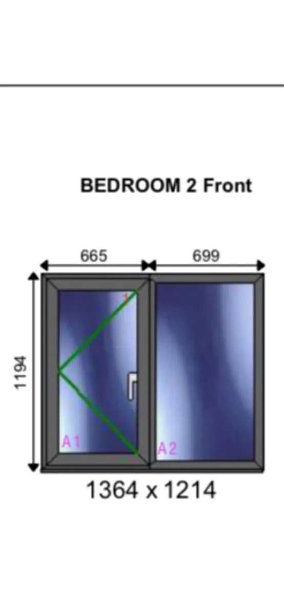 Double glazed windows - Image 2