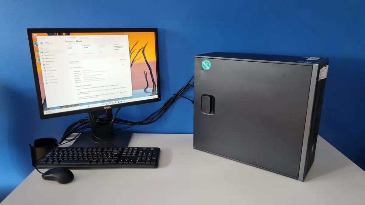 HP Desktop PC – Fast & Reliable! - Image 1