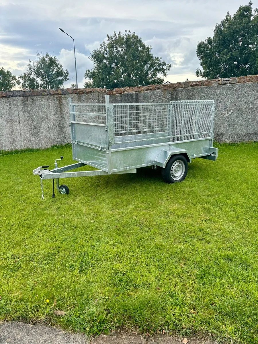 new 8x4 galvanised car trailer - Image 2