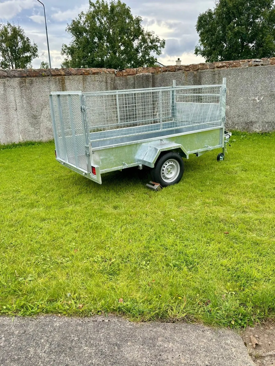 new 8x4 galvanised car trailer - Image 3