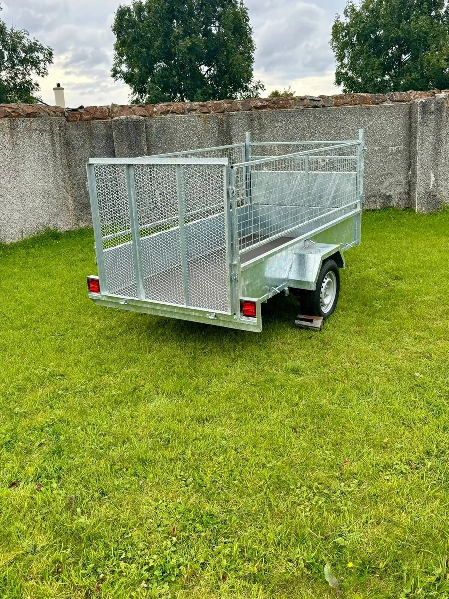 new 8x4 galvanised car trailer - Image 4