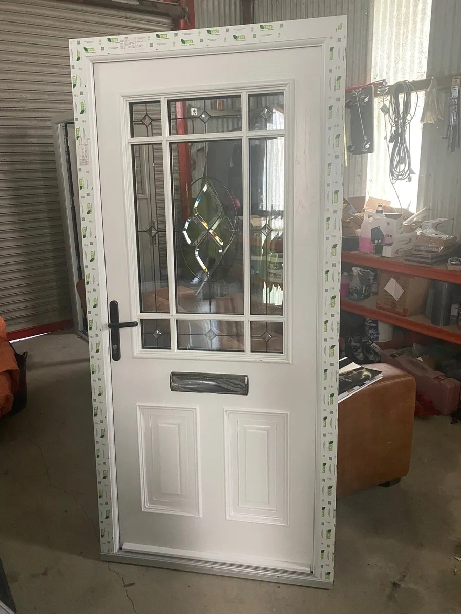 Composite front door