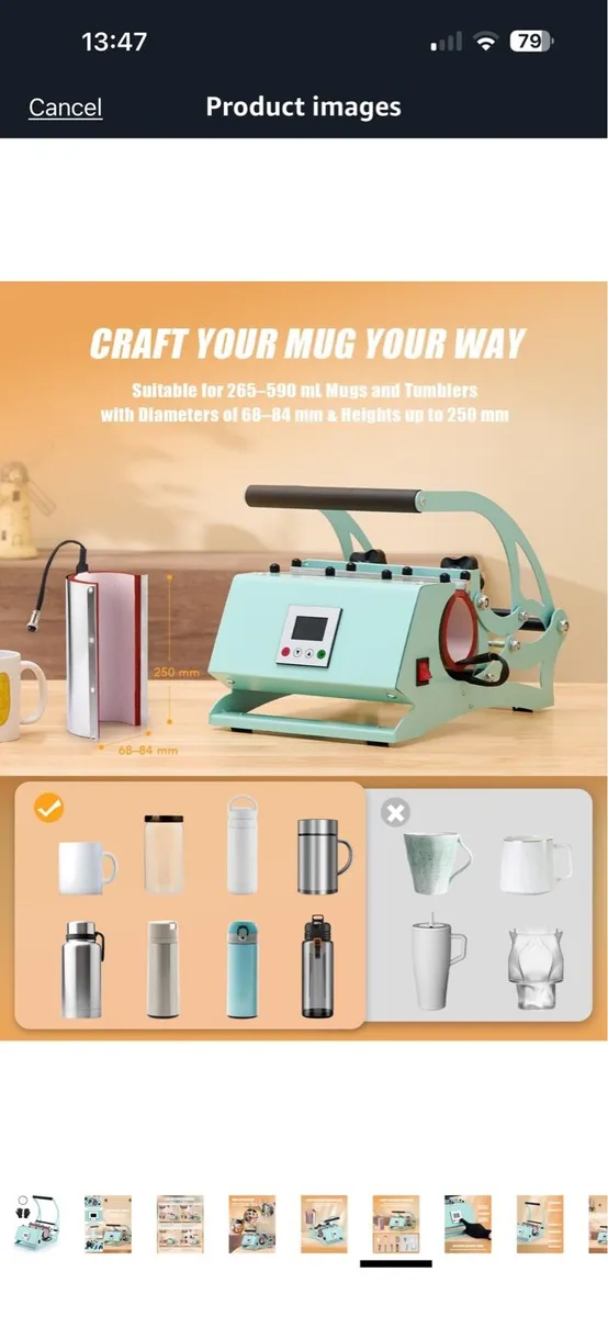 Mug heat press - Image 1