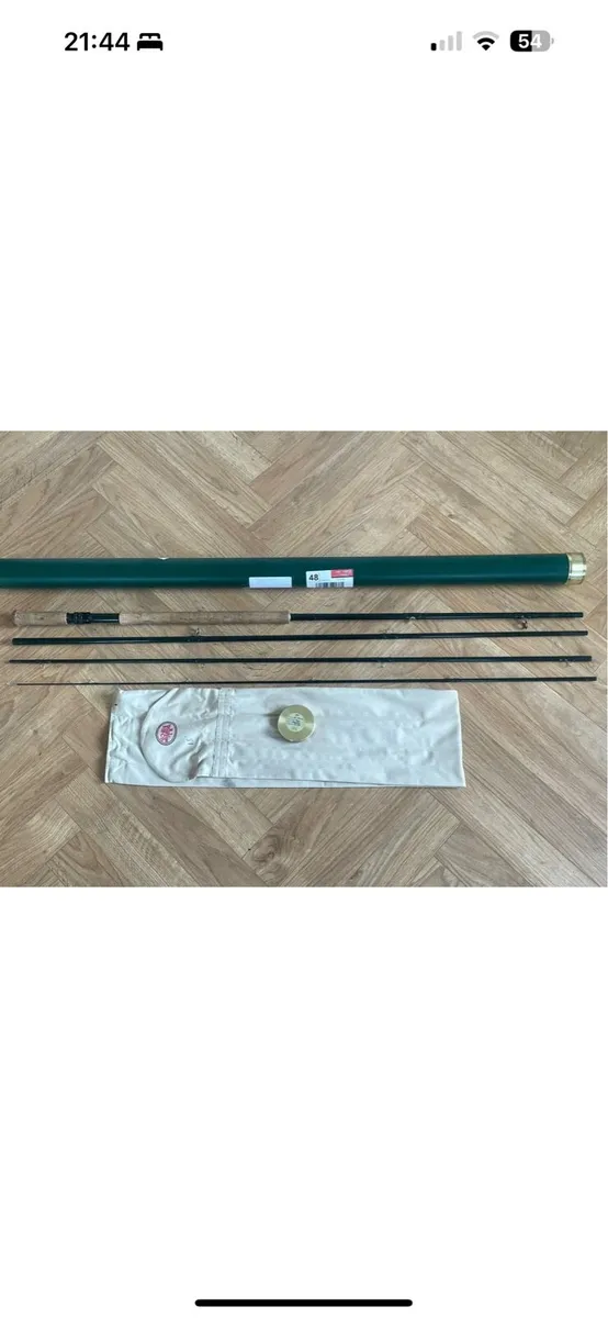 Rl Winston salmon fly fishing rod sage green
