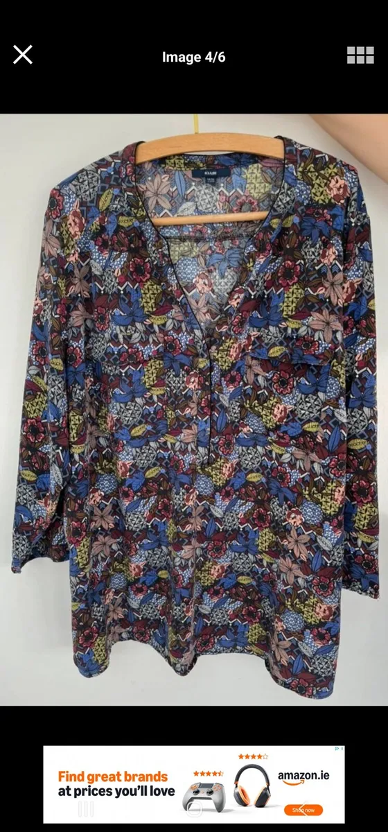 Selection of new ladies tops sz 26/28 - Image 4