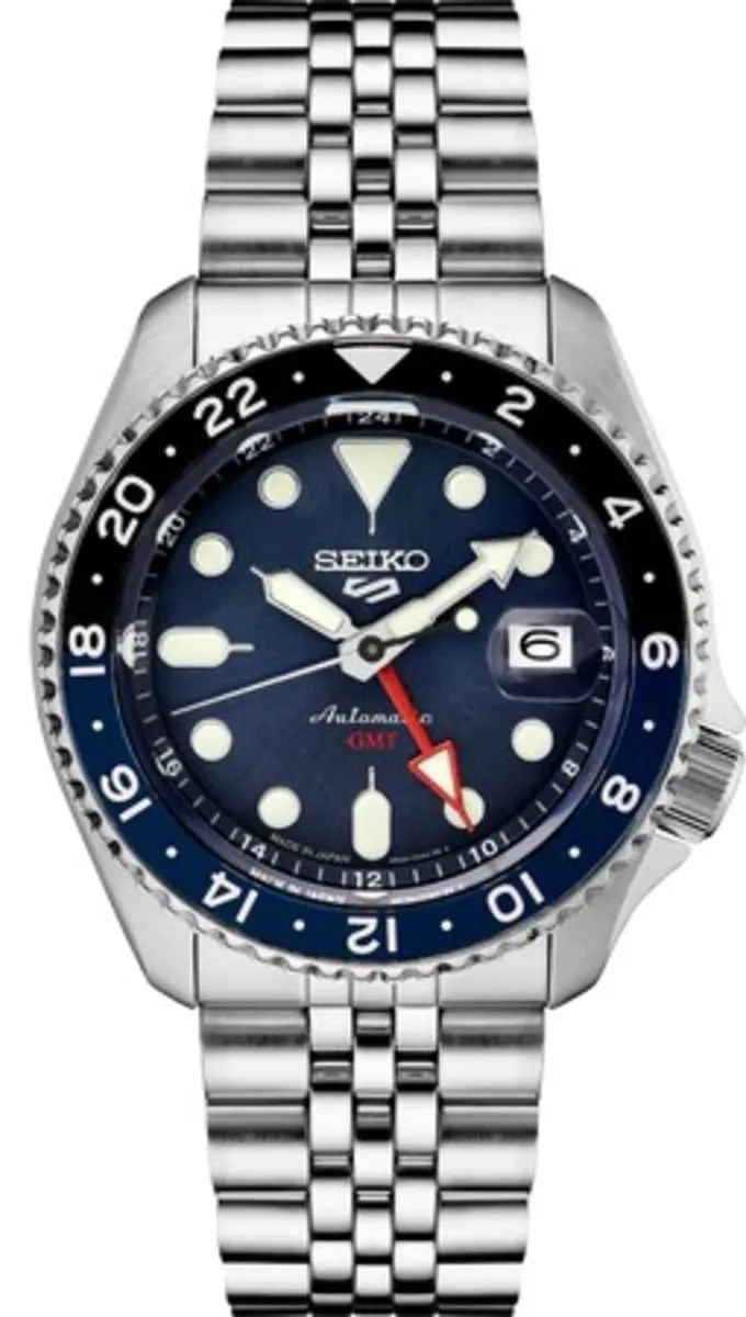 Seiko 5 Sports GMT SSK003 (Pepsi Blue/Black) - ori - Image 2