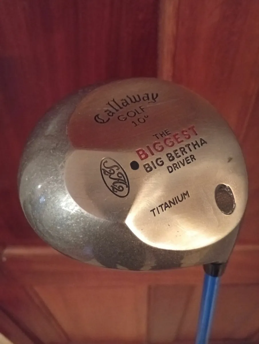 Callaway Biggest Big Bertha Driver 10 Degree Stiff - Image 1