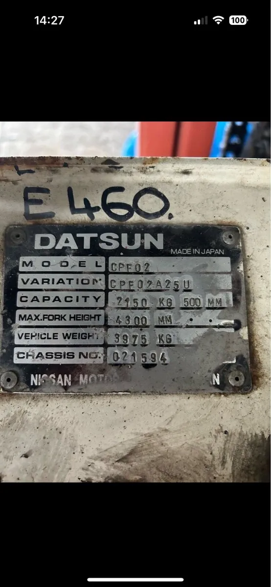 Forklift non runner - Image 3