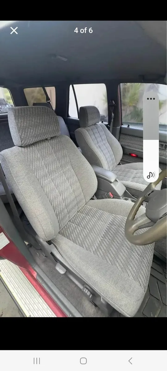 WANTED - Toyota surf 1994 series grey front seats