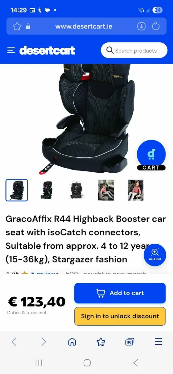 Carseat graco - Image 2