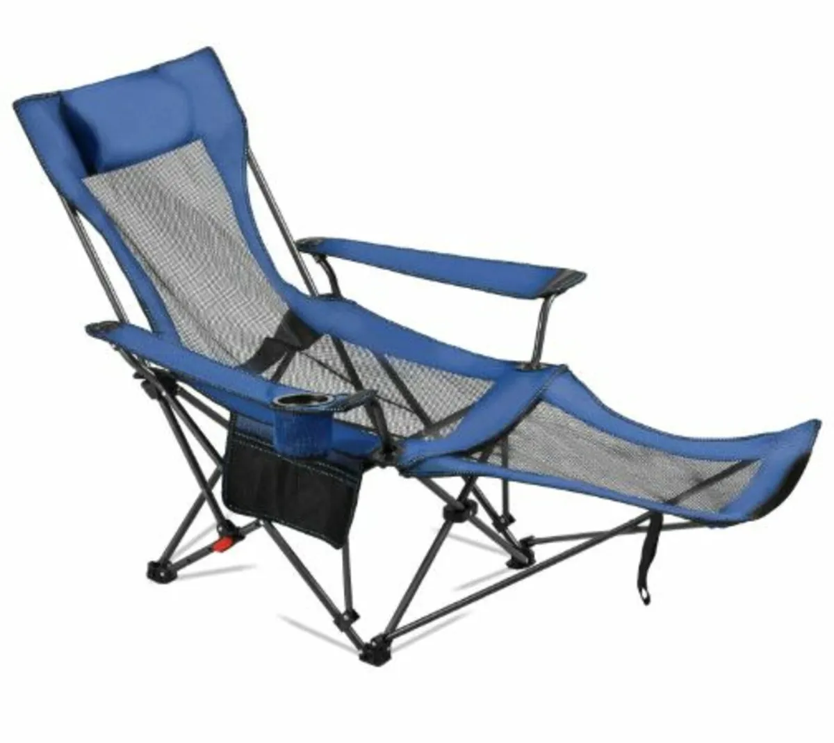 Reclining Camping Chair, 4 Adjustable Positions, - Image 1